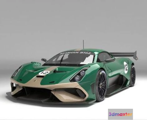 1206364 - CAR - Brabham BT62 3D Model