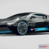 1206382 - CAR - Bugatti Divo 2019 3D Model