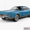 1206400 - CAR - Buick Riviera 1966 3D Model