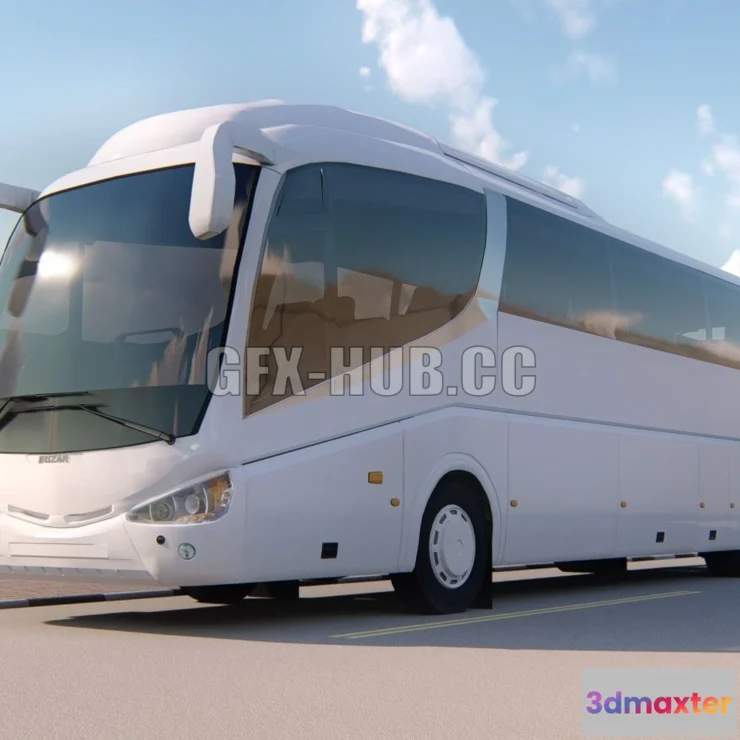 1206410 - CAR - Bus irizar 3D Model