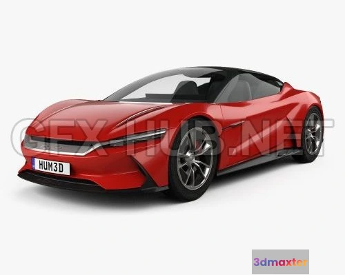 1206412 - CAR - BYD e-SEED GT 2019  3D Model