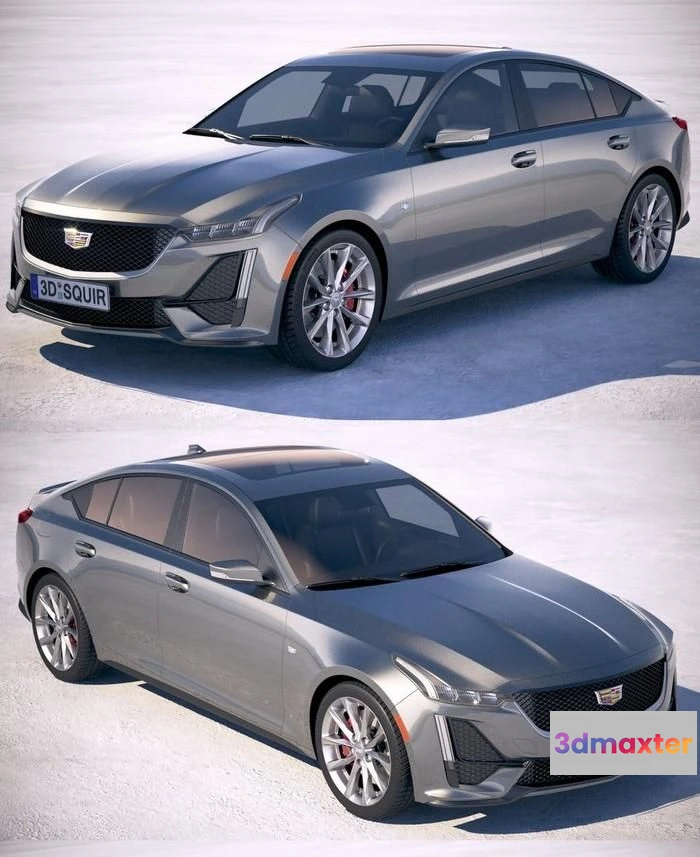 1206418 - CAR - Cadillac CT5 2020 3D Model