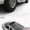 1206424 - CAR - Cadillac Escalade 2002  3D Model