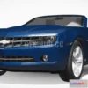 1206492 - CAR - Chevrolet Camaro Convertible 2011 (Blender) 3D Model