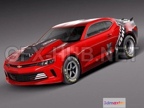 1206496 - CAR - Chevrolet Camaro COPO 2016  3D Model