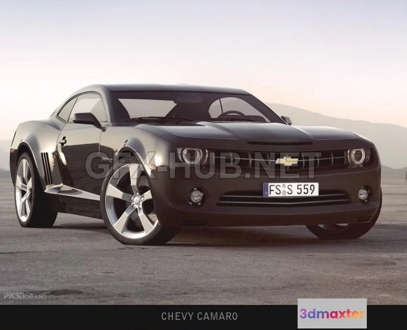 1206502 - CAR - Chevrolet Camaro 3D Model