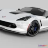 1206520 - CAR - Chevrolet Corvette Carbon 3D Model