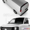 1206536 - CAR - Chevrolet Express Panel Van 2003  3D Model