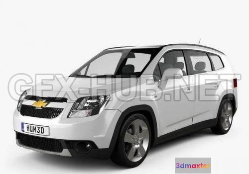 1206562 - CAR - Chevrolet Orlando 2011  3D Model