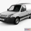 1206596 - CAR - Citroen Berlingo Van 2002 3D Model