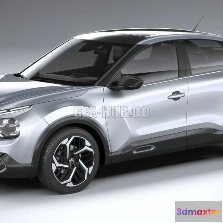 1206606 - CAR - Citroen C4 2021 3D Model
