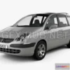 1206610 - CAR - Citroen C8 2002  3D Model