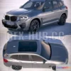 1206624 - CAR - Crossover BMW X3M Competition 2020 3D Model