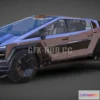 1206632 - CAR - Cyberpunk 2077 3D Model