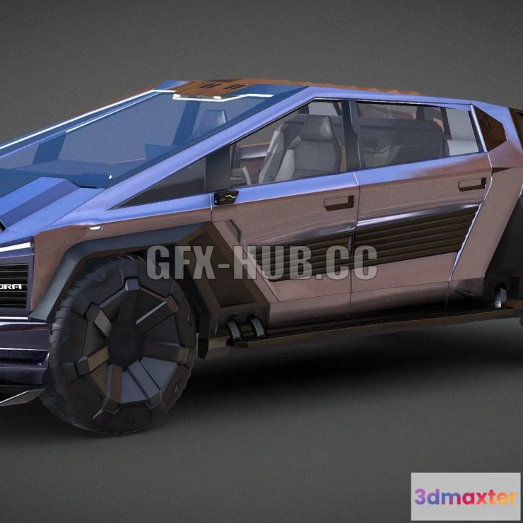 1206632 - CAR - Cyberpunk 2077 3D Model