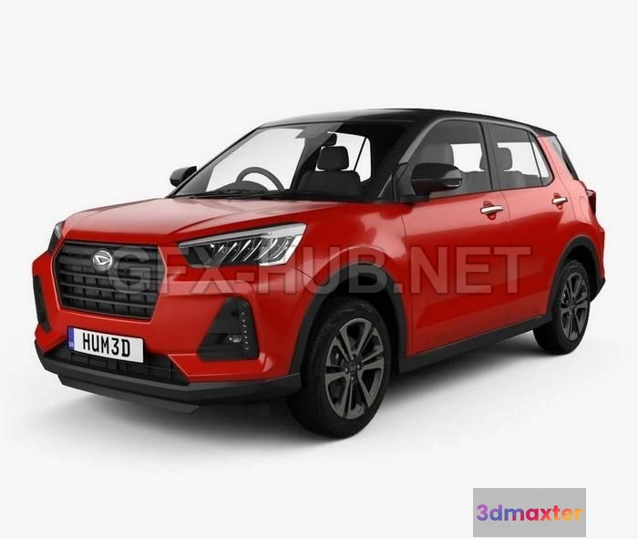 1206640 - CAR - Daihatsu Rocky 2019 3D Model