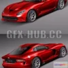 1206712 - CAR - Dodge Viper GTS 2013 3D Model