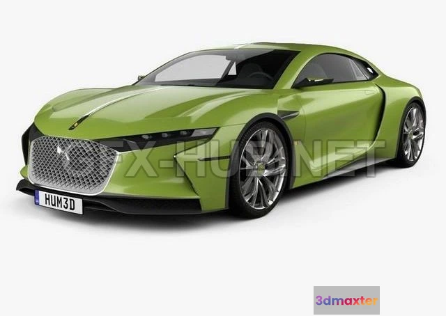 1206720 - CAR - DS E-Tense 2016 3D Model
