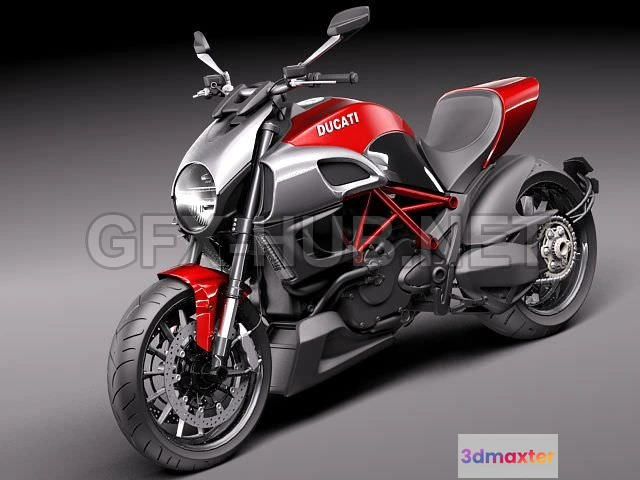 1206724 - CAR - Ducati Diavel 2011 3D Model