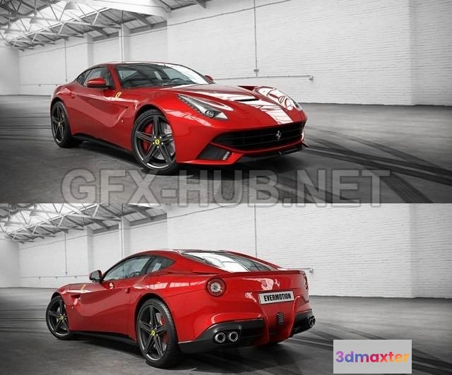 1206740 - CAR - Ferrari 2017 HD Models Cars 3D Model