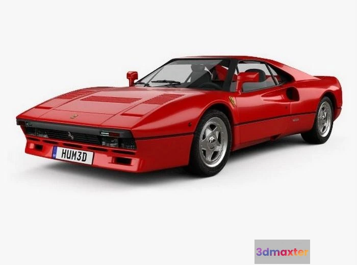 1206744 - CAR - Ferrari 288 GTO 1984 3D Model
