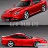 1206754 - CAR - Ferrari 550 Maranello 1996-2002 3D Model