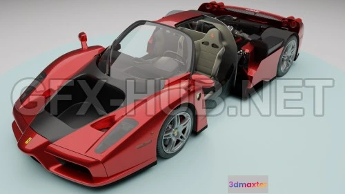 1206762 - CAR - Ferrari Enzo 3D Model