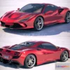1206782 - CAR - Ferrari F8 Tributo 2020 3D Model