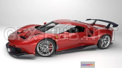 1206792 - CAR - Ferrari P80C 2019  3D Model