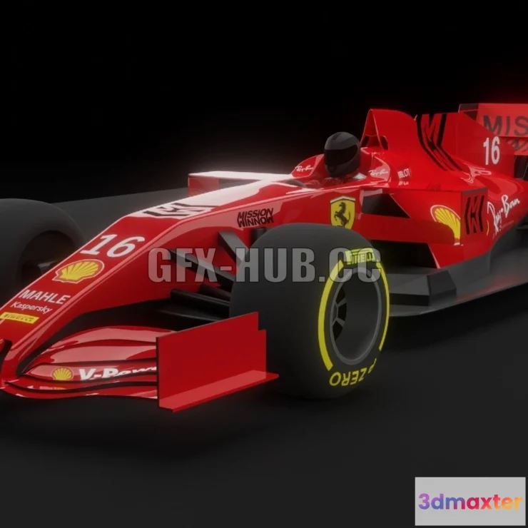 1206798 - CAR - Ferrari SF1000 3D Model