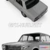 1206808 - CAR - Fiat 124 1966  3D Model