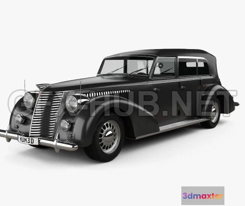 1206824 - CAR - Fiat 2800 Torpedo 1939  3D Model