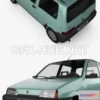 1206840 - CAR - Fiat Cinquecento 1991  3D Model