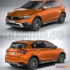 1206864 - CAR - Fiat Tipo Cross 2021 3D Model