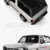 1206882 - CAR - Ford Bronco 1992  3D Model