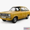 1206908 - CAR - Ford Escort (EU) 1975  3D Model