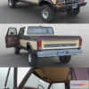 1206952 - CAR - Ford F-250 Crewcab 1978 3D Model