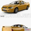 1206968 - CAR - Ford Falcon Ute XR8 2006  3D Model