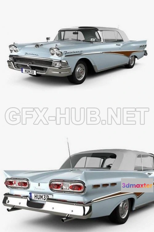 1206972 - CAR - Ford FG Falcon XR6 UTE 2011  3D Model