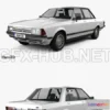 1206986 - CAR - Ford Granada Sedan 1982 3D Model
