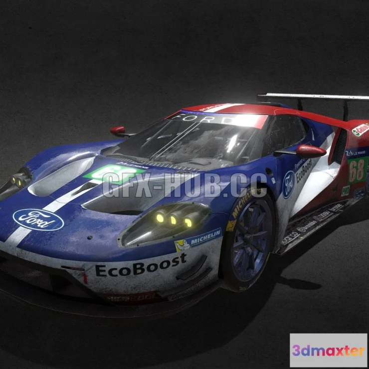 1206988 - CAR - Ford GT 3D Model