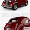 1207036 - CAR - Ford Pilot 1947  3D Model