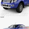 1207040 - CAR - Ford Ranger 2011  3D Model