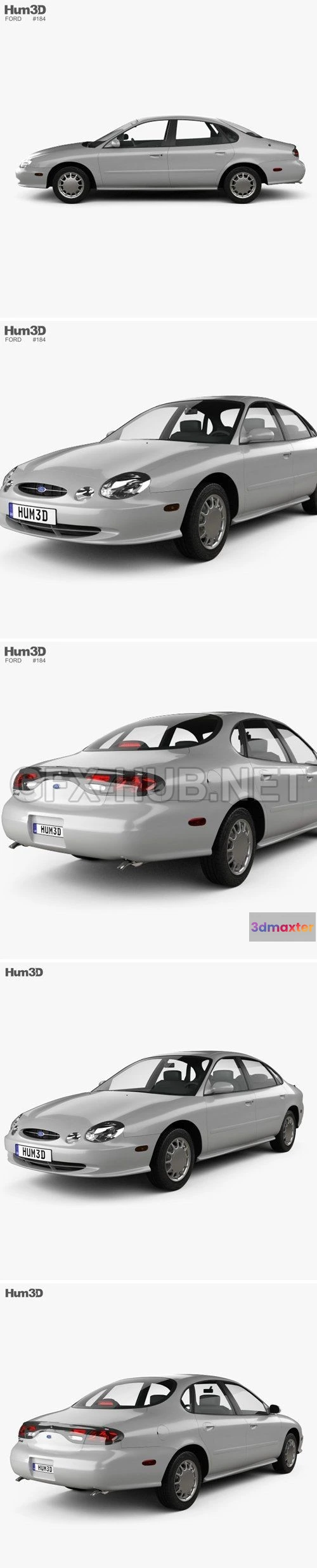 1207062 - CAR - Ford Taurus 1996  3D Model