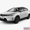 1207088 - CAR - Geely Emgrand GS Dynamic 2019  3D Model