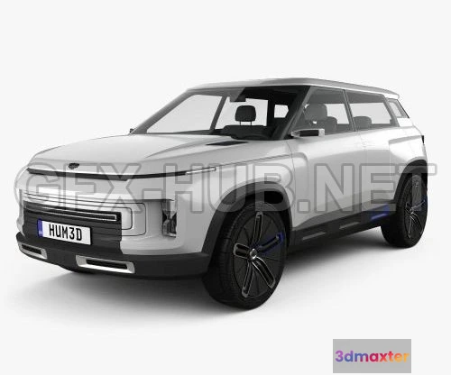 1207090 - CAR - Geely Icon 2020  3D Model