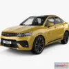 1207094 - CAR - Geely Xing Yue 2019  3D Model