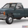 1207102 - CAR - GENERIC PICKUP TRUCK 24 3D Model