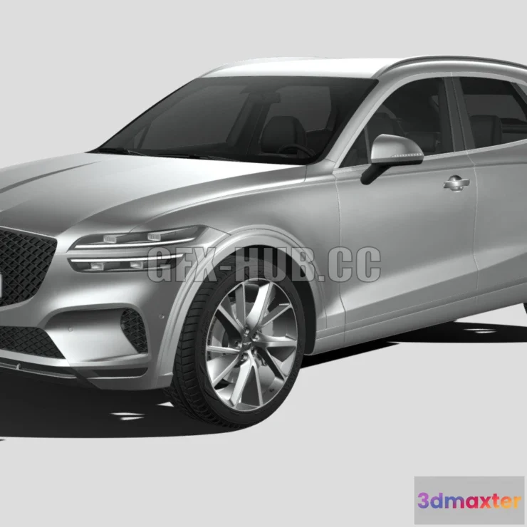 1207112 - CAR - Genesis GV70 2020 3D Model