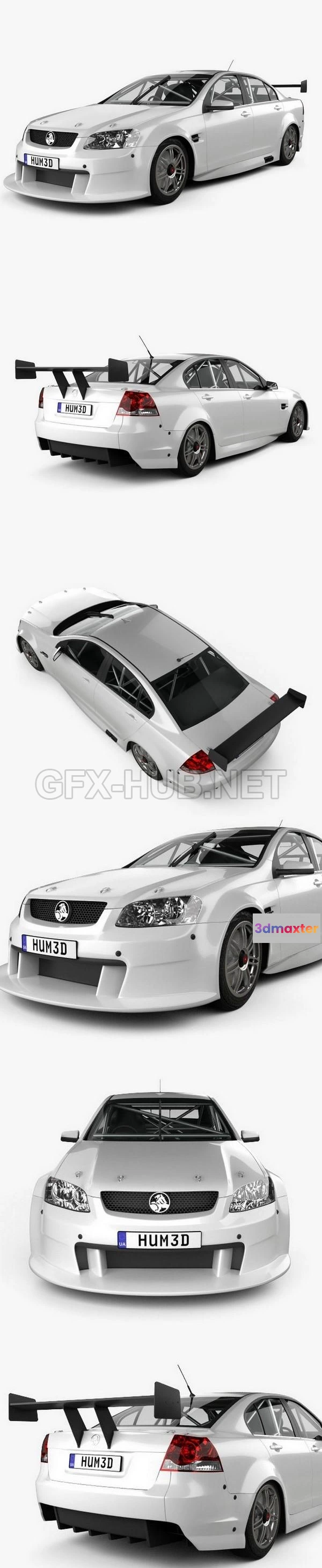 1207168 - CAR - Holden Commodore V8 Supercar 2012 3D Model